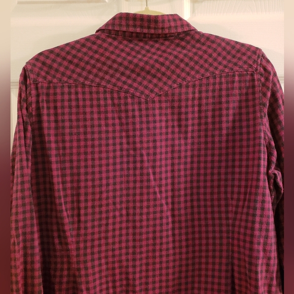 Bit and Bridle western style flannel sz XL - Picture 5 of 5